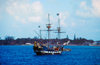 Cayman Islands - Grand Cayman - West Bay - Pirate ship - photo by F.Rigaud