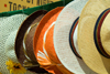 Chile - Arica: hats at the market - sombreros en el mercado - photo by D.Smith