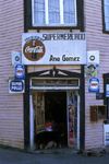 Chonchi, Chilo island, Los Lagos Region, Chile: local shop - Supermercado Ana Gomez - photo by C.Lovell