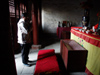 China - Mt. Taishan: inside one of the Buddhist temples along the way (photo by G.Friedman)