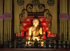 Beijing / Peking, China: white jade Buddha - Qing Dynasty - Chengguang Hall - Circular City / Tuancheng - Beihai park - photo by G.Friedman