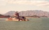 China - Badaling: pagoda on the lake (photo by Miguel Torres)