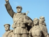 Beijing / Peking, China: the vanguard of the revolution -square of Heavenly Peace / Tiananmen Square - photo by G.Friedman