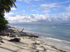 Cocos islands / Keeling islands / XKK - West Island: beach - looking south - photo by Air West Coast