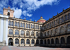 Bogota, Colombia: Colegio Mayor de San Bartolom - secondary school, formerly a university, established by the Jesuits in 1604 - Iglesia de San Ignacio in the background - Centro Administrativo - La Candelaria - photo by M.Torres