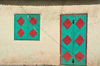 Moroni, Grande Comore / Ngazidja, Comoros islands: door and window - green with red rhombi - Zilimadjou - photo by M.Torres