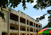 Brazzaville, Congo: facade of the Management School of the Marien Ngouabi University, corner of Rue Bhangle and Avenue du Marchal Foch - Universit Marien Ngouabi, Institut Suprieur de Gestion - photo by M.Torres