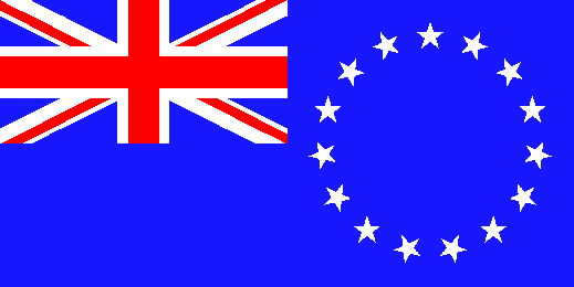 Cook islands - les Cook - Islas Cook - Cookinseln - Kuki Airani - flag