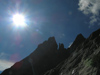 Corsica - Monte d'Oro area: mountain silhouette (photo by J.Kaman)