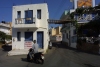 Crete - Malia (Heraklion prefecture): street scene - scooter (photo by A.Dnieprowsky)