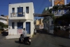 Crete - Malia (Heraklion prefecture): street scene - scooter (photo by A.Dnieprowsky)