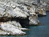 Crete - Marmara (Hania prefecture - near Loutro): swimming into the caves (photo by Alex Dnieprowsky)