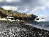 Crete - Agia Roumeli (Hania prefecture): the bay (photo by Alex Dnieprowsky)