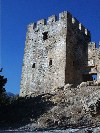Crete - Frangokastelo (Hania prefecture): the main watch tower - Daskalogiannis' last bastion against the Turks (photo by Alex Dnieprowsky)