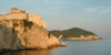 Croatia - Dubrovnik: ramparts and Lokrun island - photo by J.Banks
