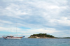 Croatia - Hvar island - Hvar: tourist boat near Jerolima island, Paklina archipelago - photo by P.Gustafson