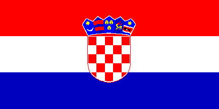 Croatia - Croatia / Republika Hrvatska / Crocia / Kroatien / Croatie / Horvatorszag - flag