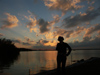 Cuba - Guardalavaca - silhouette at sunset - photo by G.Friedman
