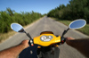 Cuba - Guardalavaca - yellow scooter - the open road - photo by G.Friedman