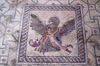 Paphos, Cyprus: Roman mosaic in the house of Dionysos - flying - photo by A.Ferrari