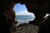 Petra Tou Romiou - Paphos district, Cyprus: in a cave - photo by A.Ferrari