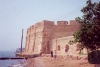 Cyprus - Larnaca / Larnax / LCA: the fort seen from the beach - photo by Miguel Torres