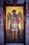 Cyprus - Troodos region - Limassol district: Archangel Michael - church painting - photo by Miguel Torres