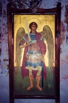 Cyprus - Troodos region - Limassol district: Archangel Michael - church painting - photo by Miguel Torres