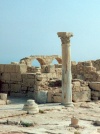 Cyprus - Kourion / Curium - Limassol district: temple of Apollo Hylates - photo by Miguel Torres