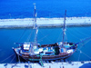 North Cyprus - Kyrenia / Girne: replica of an ancient vessel of the Mediyterranean (photo by Rashad Khalilov)