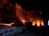 North Cyprus - Kyrenia / Girne: the castle at night (photo by Rashad Khalilov)