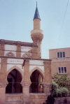 North Cyprus - Nicosia / NIC / Lefkosa: call to prayer - mosque (photo by Miguel Torres)
