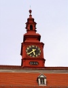 Czech Republic - Jihlava / Iglau (Southern Moravia - Jihomoravsk - Jihlavsk kraj): clock tower - photo by J.Kaman