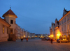 Czech Republic - Telc / Teltsch (Southern Moravia - Jihomoravsk - Jihlavsk kraj): the night arrives - photo by J.Kaman