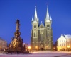 Czech Republic - Chrudim: Gothic church on the main square - photo by J.Kaman