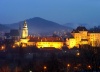 Czech Republic - Cesky Krumlov  (Southern Bohemia - Jihocesk - Budejovick kraj): nocturnal - photo by J.Kaman