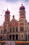 Czech Republic - Pilsen / Plzen (Western Bohemia - Zapadocesk - Plzenck kraj): the synagogue(photo by M.Torres)