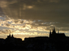 Czech Republic - Prague: Hradcany Castle - silhouette (photo by J.Kaman)