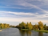 Czech Republic - River Elbe / Labe: sky - Pardubice region - photo by J.Kaman