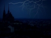 Czech Republic - Czech Republic - Brno / Brnn (Southern Moravia - Jihomoravsk - Brnensk kraj):  lightning - thunderstorm - photo by J.Kaman