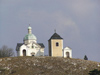Czech Republic - Mikulov: Holy Hill - Bell Tower and St Sebastian church - photo by J.Kaman