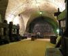 Czech Republic - Mikulov: Chateau wine cellar with the Giant Barrel - photo by J.Kaman