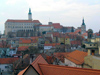 Czech Republic - Mikulov (Southern Moravia - Breclav district): the town as seen from the Holy Hill  - photo by J.Kaman
