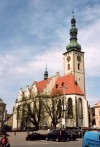 Czech Republic - Tabor (Southern Bohemia - Jihocesk - Budejovick kraj): Church of the Transfiguration