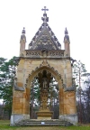 Czech Republic - Lednice: neo-Gothic chapel of St. Hubert -  Lednice-Valtice Cultural Landscape - Unesco world heritage site - photo by J.Kaman