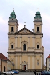 Czech Republic - Valtice: Holy Virgin Ascension Church -  Lednice-Valtice Cultural Landscape - Unesco world heritage site - photo by J.Kaman