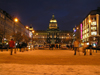 Czech Republic - Prague / Praha: Wenceslas Square / Vclavsk nmst at night (photo by J.Kaman)