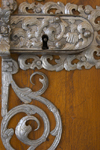 Czech Republic - Prbram: Svata Hora - ornamented lock - photo by H.Olarte