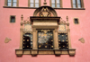 Czech Republic - Prague: window at the old town hall (photo by Miguel Torres)