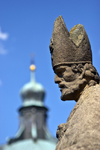 Czech Republic - Prbram: Svata Hora - bishop statue - photo by H.Olarte
